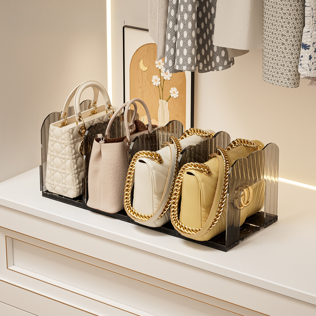 Luna Acrylic Handbag Rack