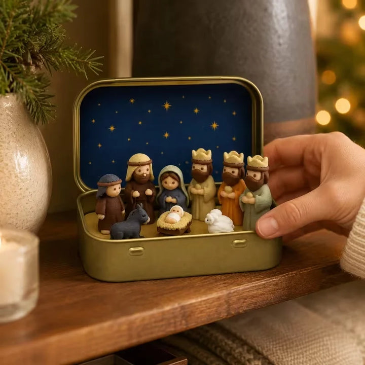 Advent Pocket Nativity Tin