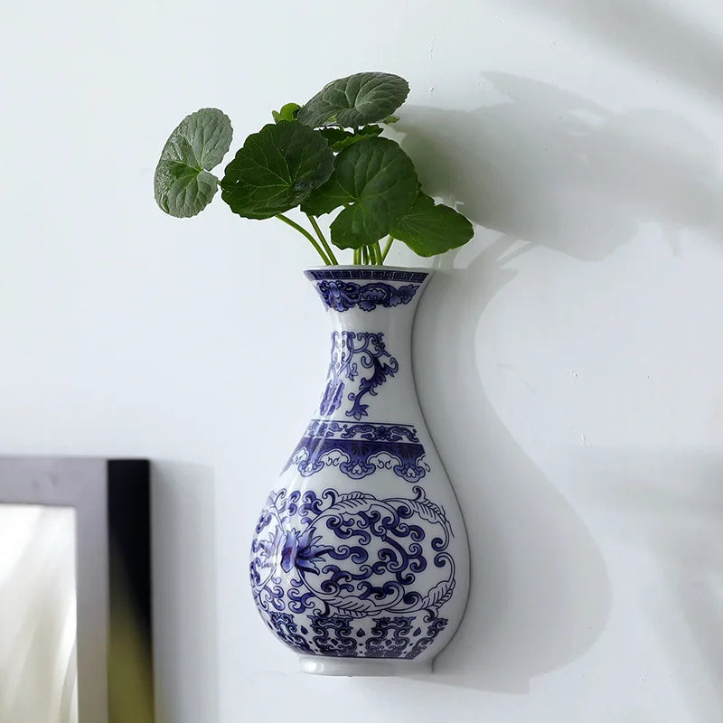 Lotus Ceramic Wall Vase