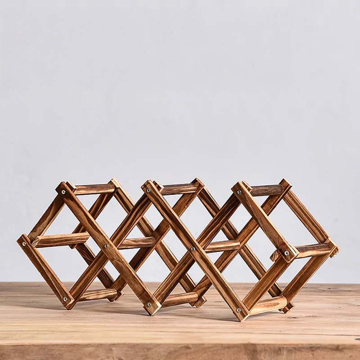 Somley Foldable Wine Rack