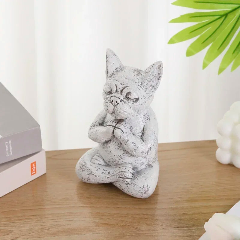 Zen Guardian Dog Figurine