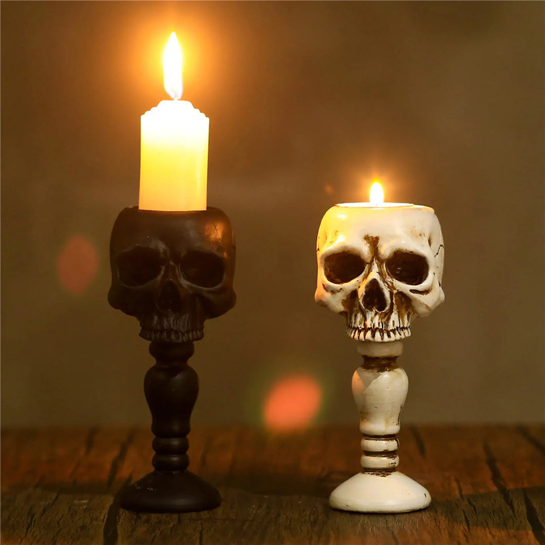 Skull Candle Columns