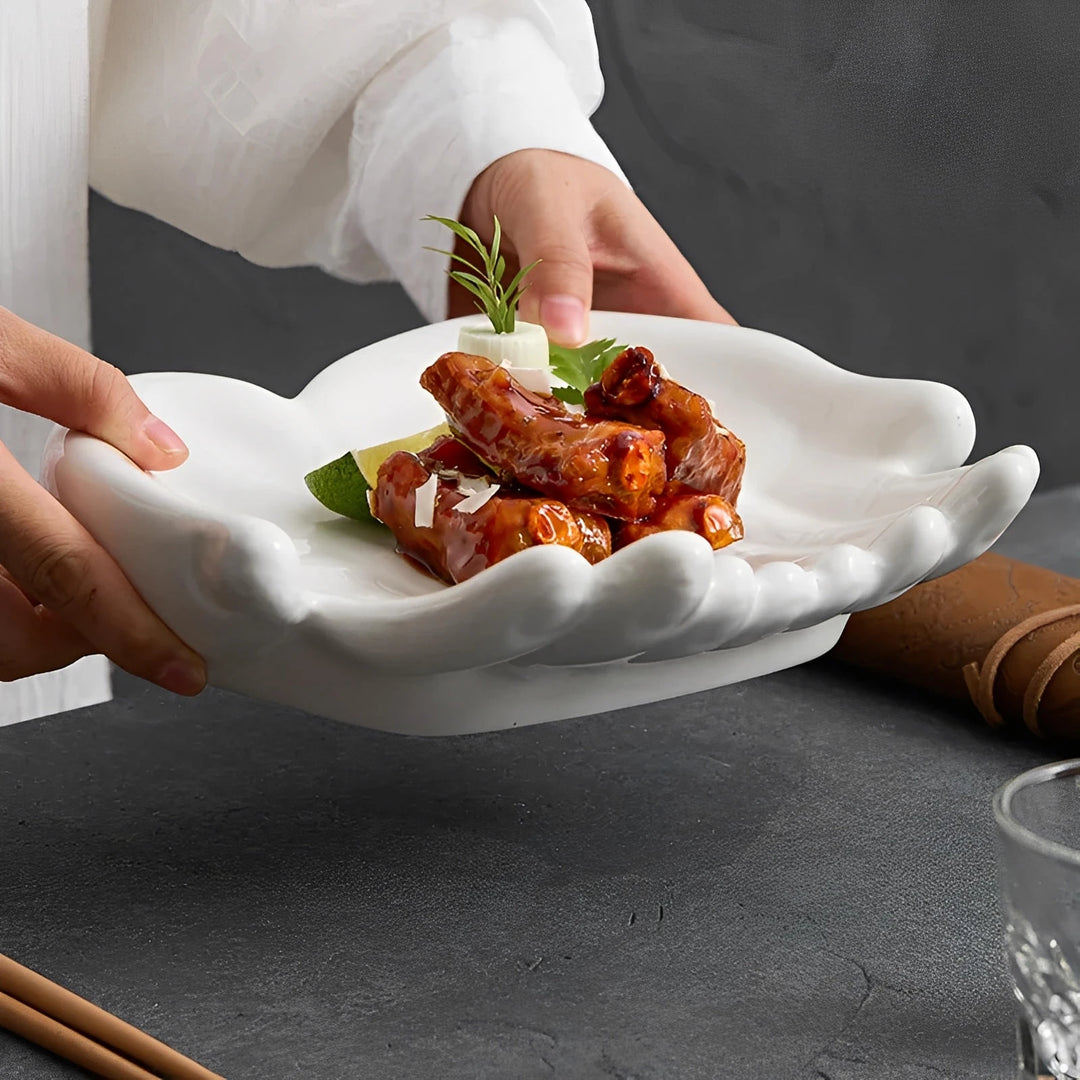 Atlas Ceramic Hand Dish