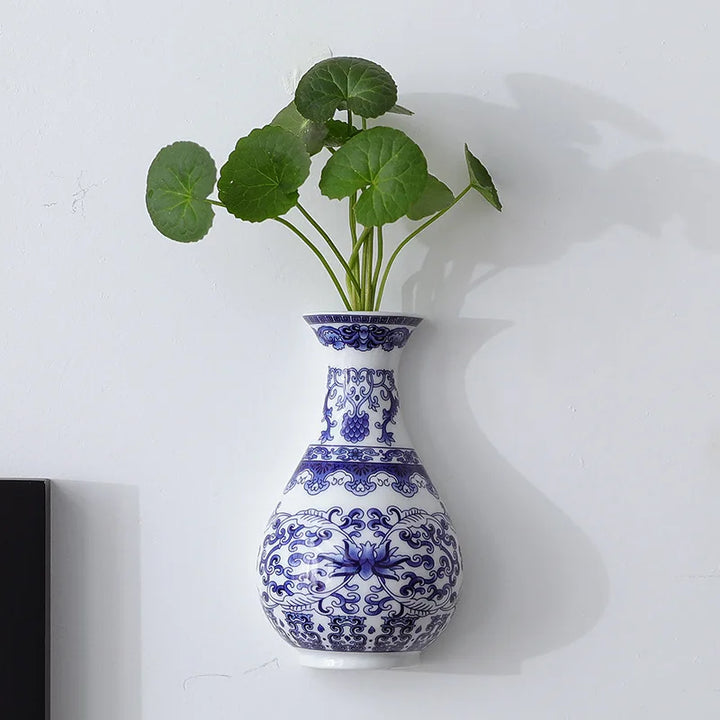 Lotus Ceramic Wall Vase