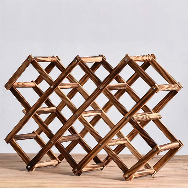 Somley Foldable Wine Rack