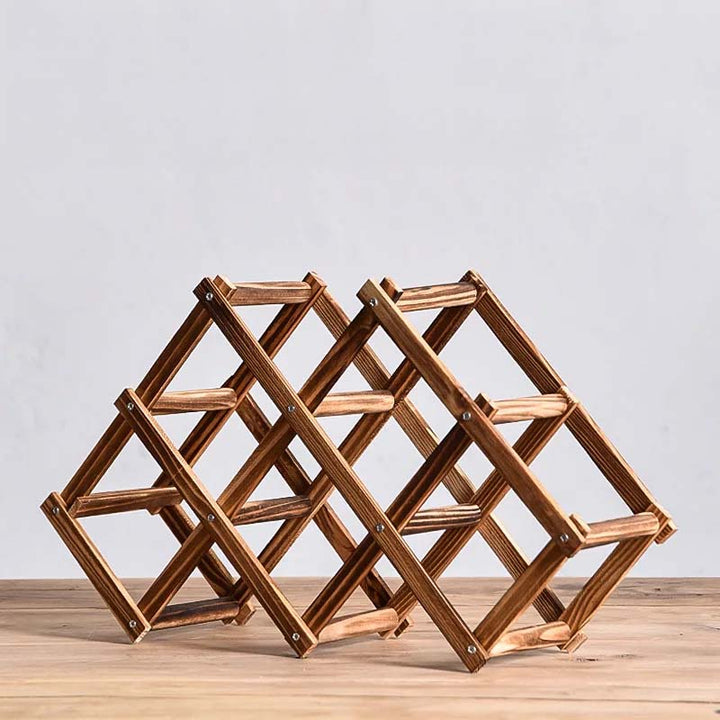 Somley Foldable Wine Rack