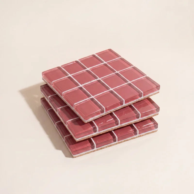 Marda Mosaic Tile Coasters