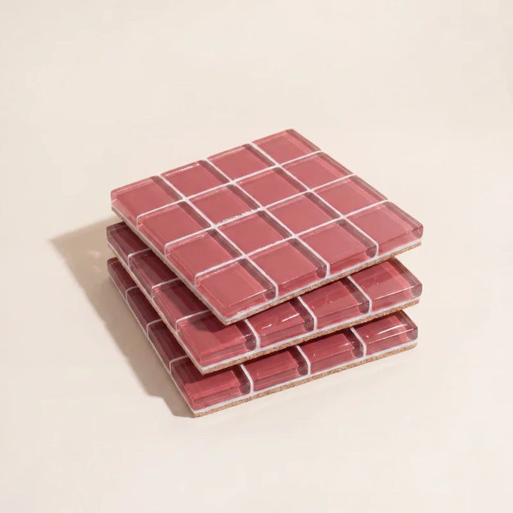 Marda Mosaic Tile Coasters