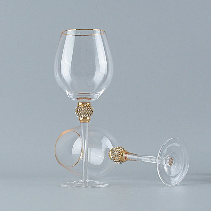 Marais Gold Wine Glass