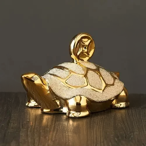 Auron Textured Tortoise Figurine