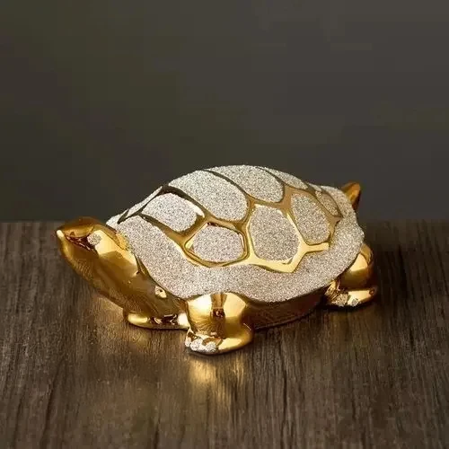 Auron Textured Tortoise Figurine