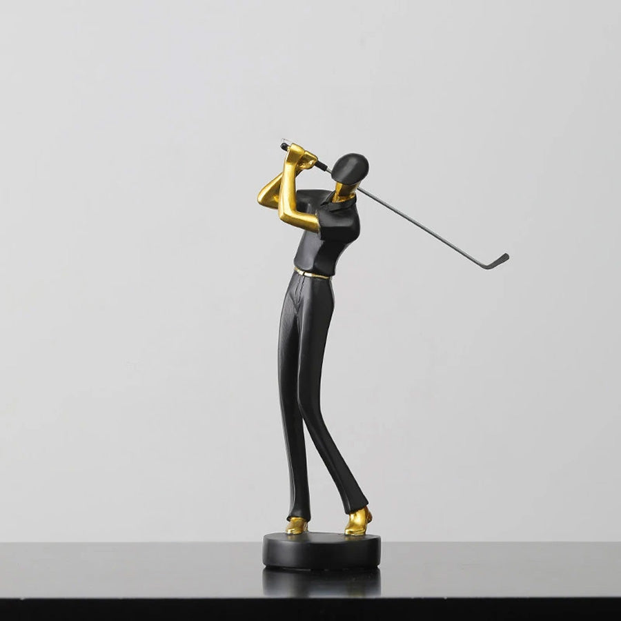 The Golden Stroke Figurines