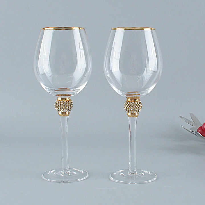 Marais Gold Wine Glass