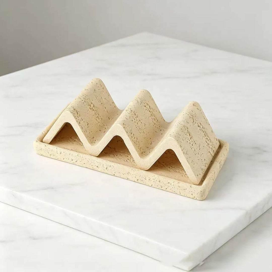 Sandstone Wave Soap Holder