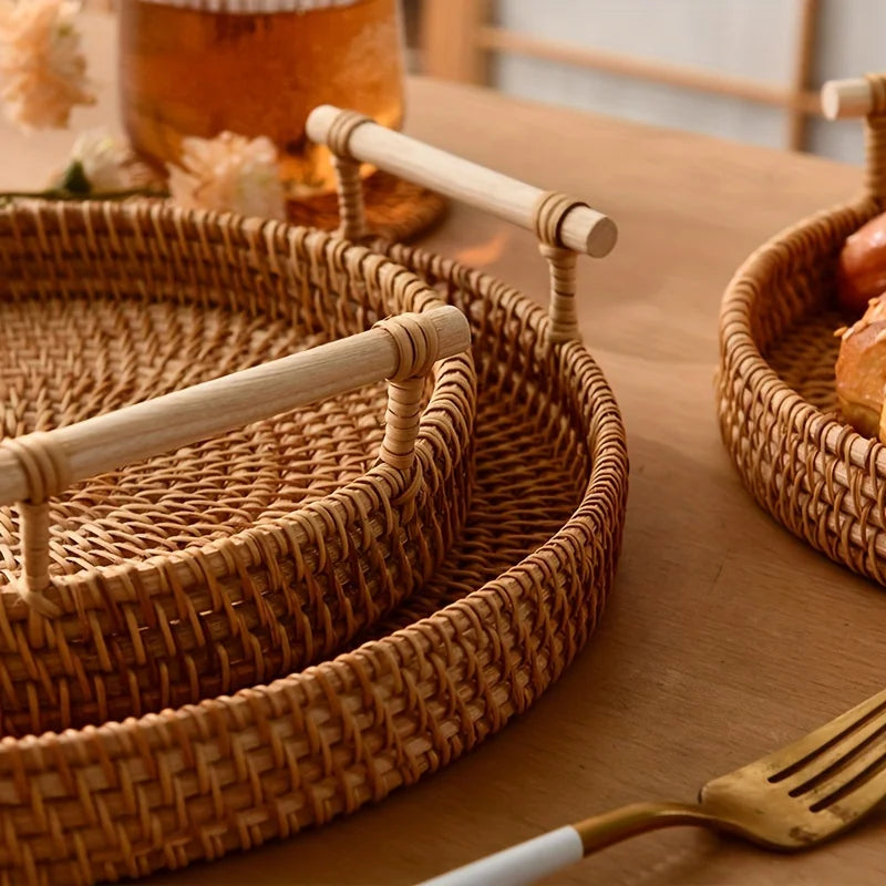 Harway Natural Rattan Tray