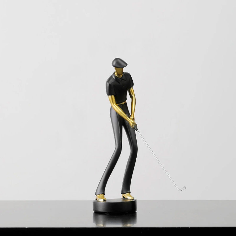 The Golden Stroke Figurines