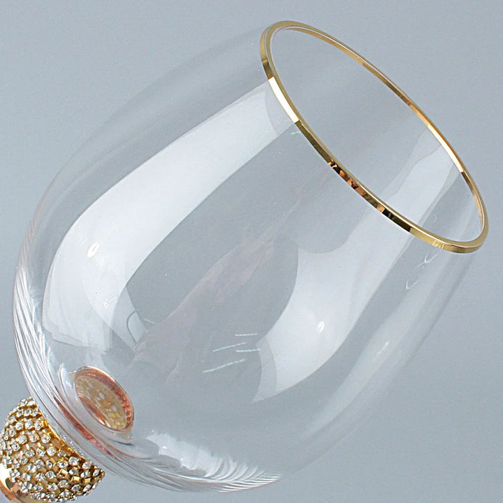 Marais Gold Wine Glass
