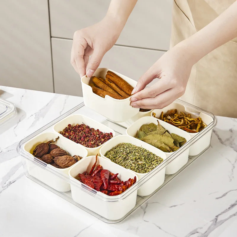 Multi-Section Spice Organizer