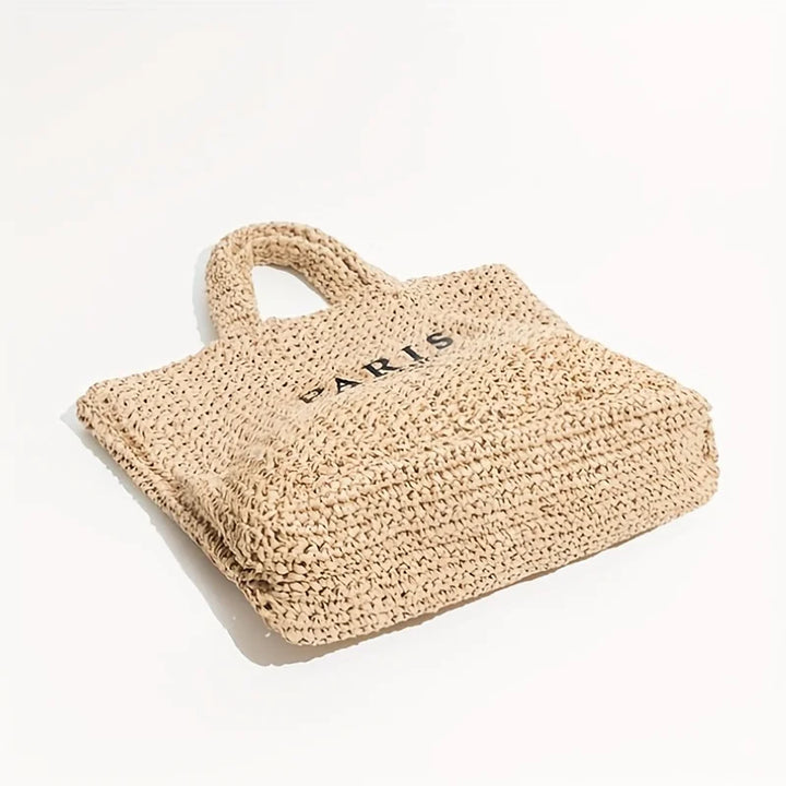 Paris Milano Woven Tote Bag