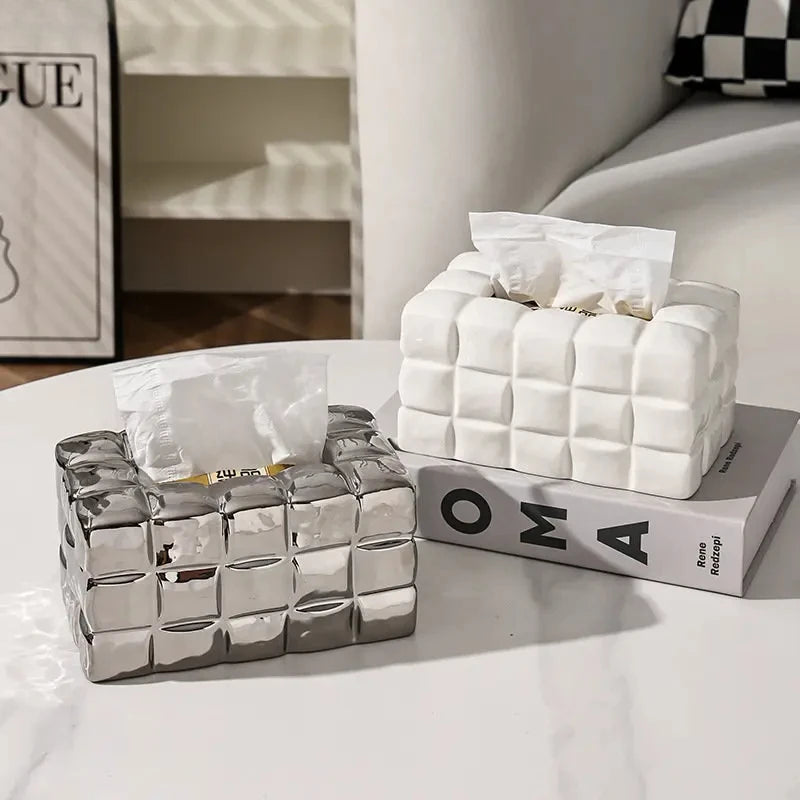 Puffer Cube Tissue Box