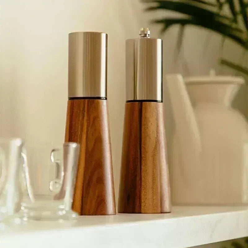 Acacia Salt and Pepper Mills