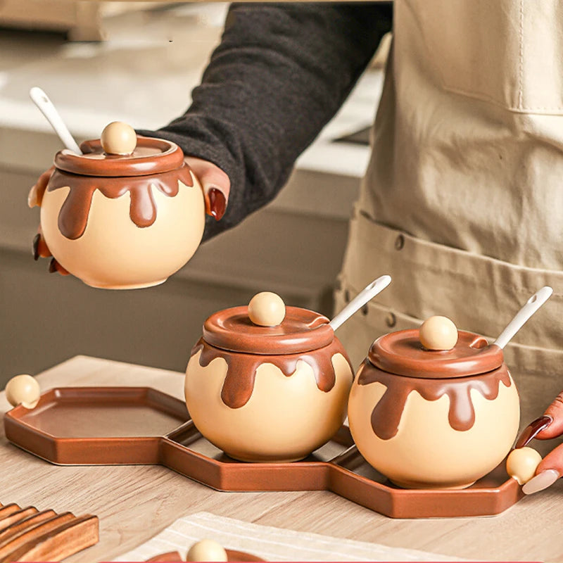 Choco Melt Ceramic Pot
