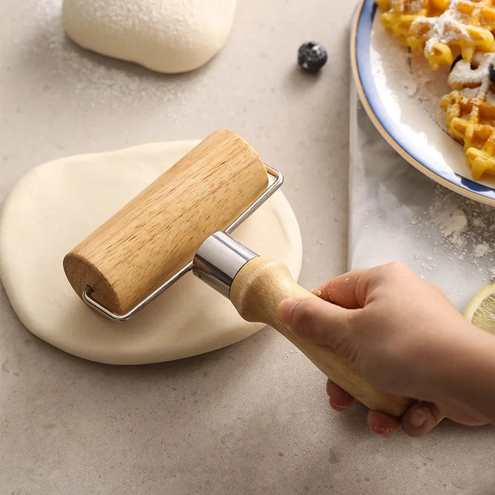 Natural Wood Rolling Pin Set