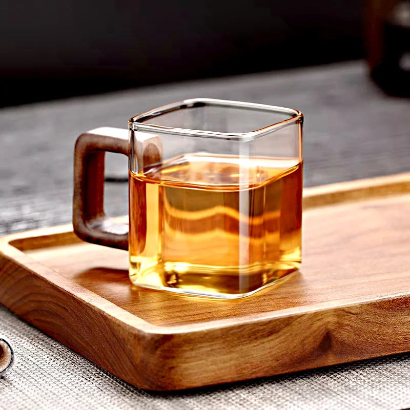 Oslo Square Glass Mug