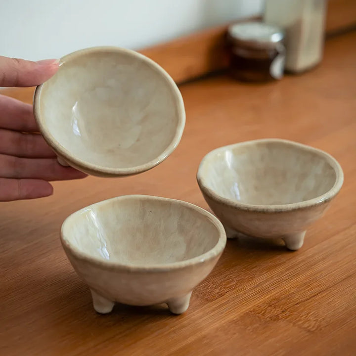 Maru Ceramic Footed Bowls