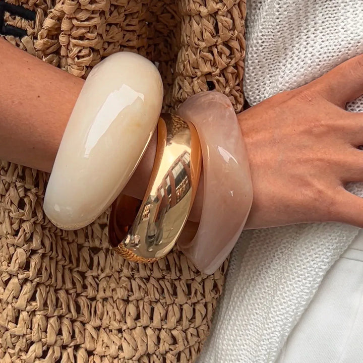 Nooré Sculpted Curve Bangles