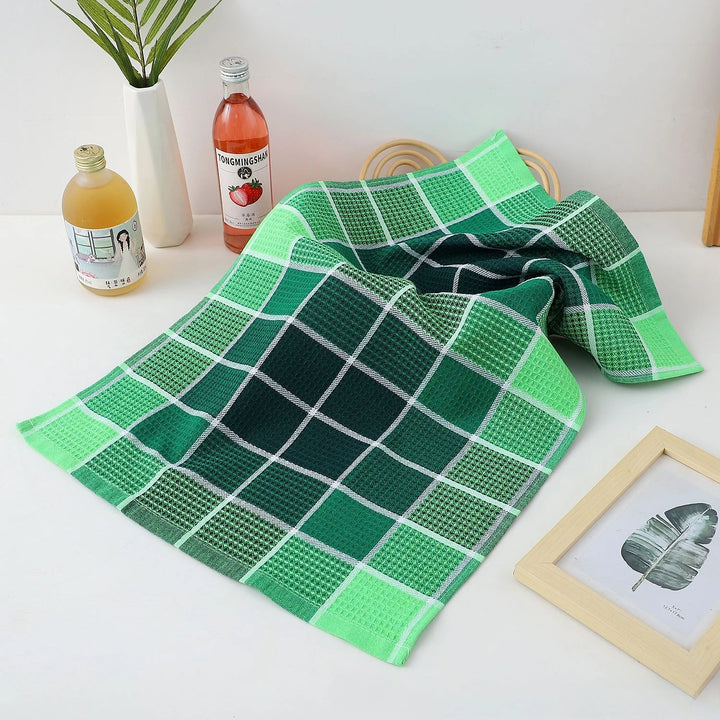 Brighton Waffle Grid Towels