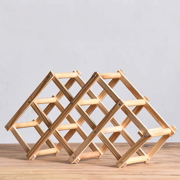 Somley Foldable Wine Rack