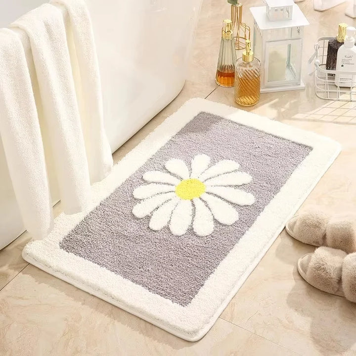 Dahlia Plush Bath Mat