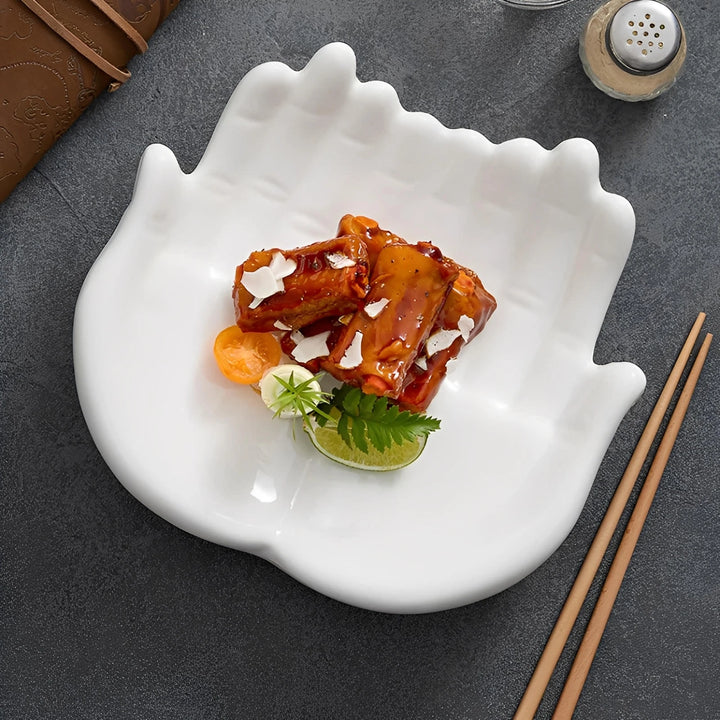 Atlas Ceramic Hand Dish