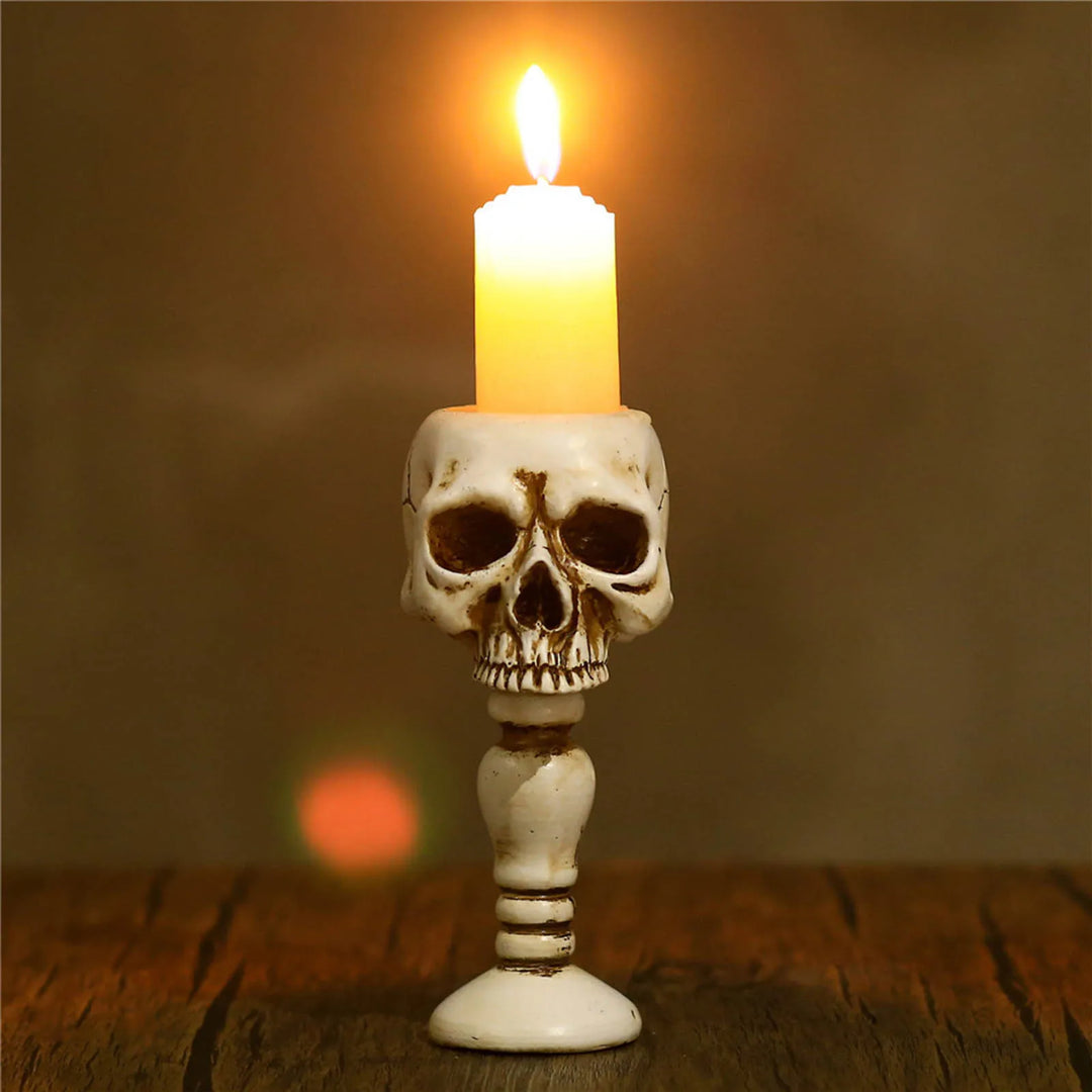 Skull Candle Columns