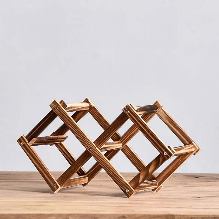 Somley Foldable Wine Rack