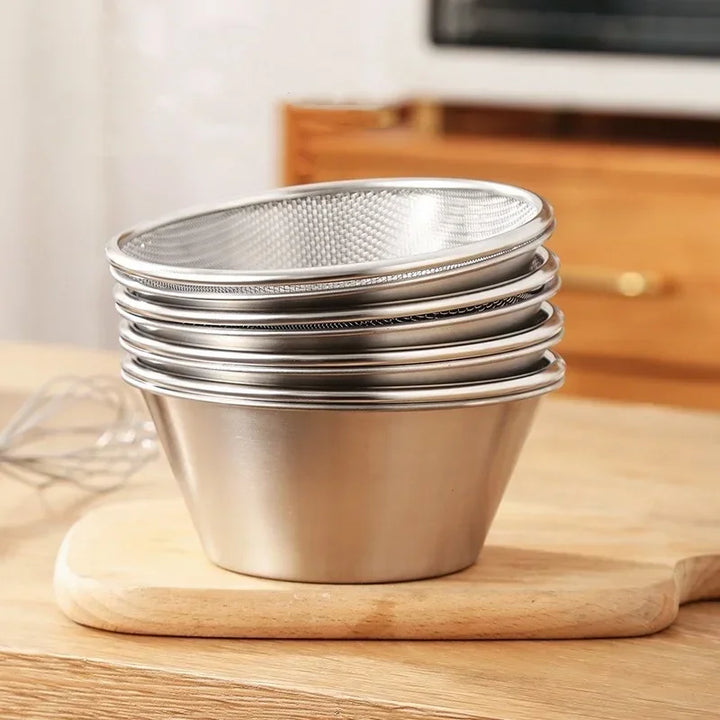 2-in-1 Stainless Steel Strainer Set