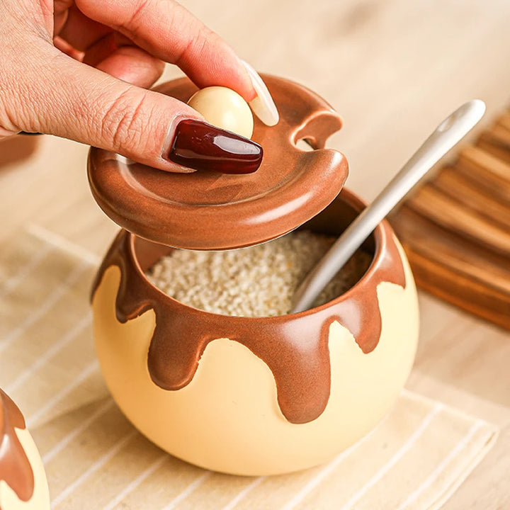 Choco Melt Ceramic Pot