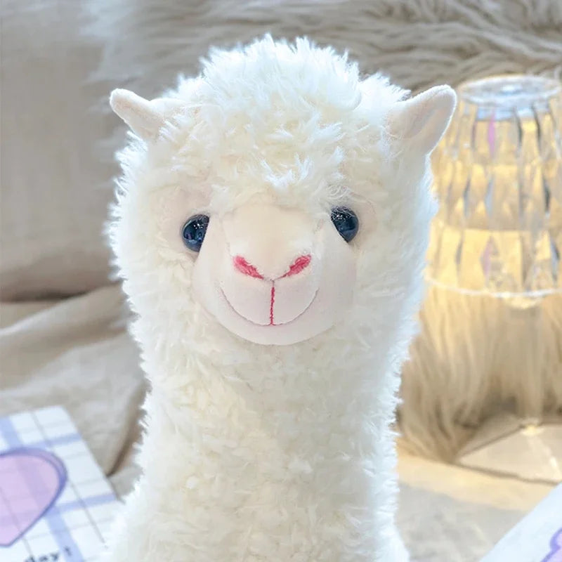 Meadow Plush Alpaca Pillow