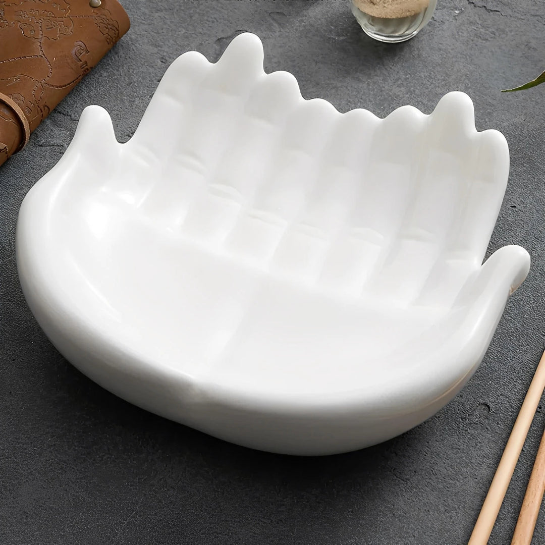 Atlas Ceramic Hand Dish