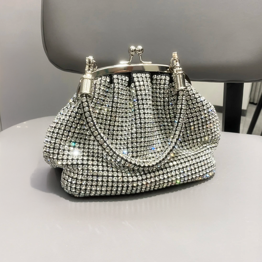 Arlène Rhinestone Evening Bag