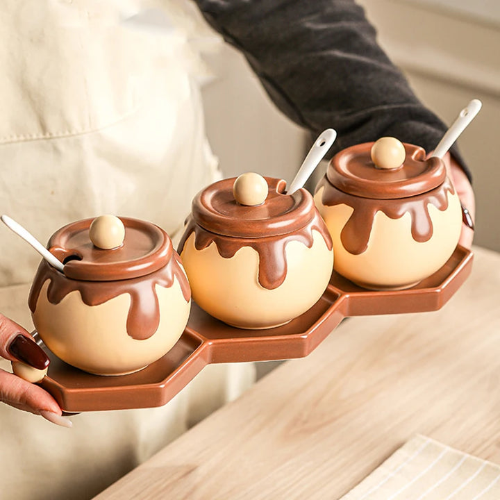 Choco Melt Ceramic Pot