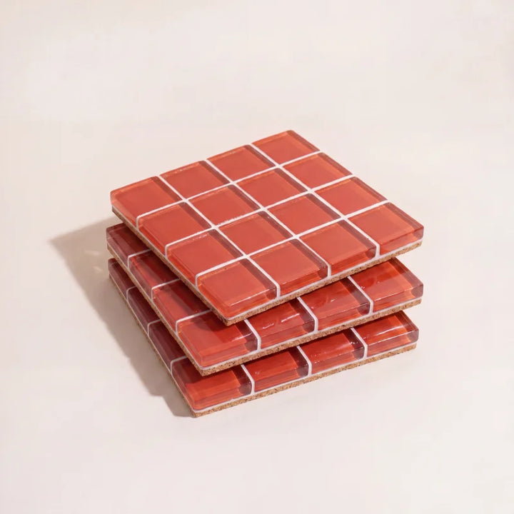 Marda Mosaic Tile Coasters