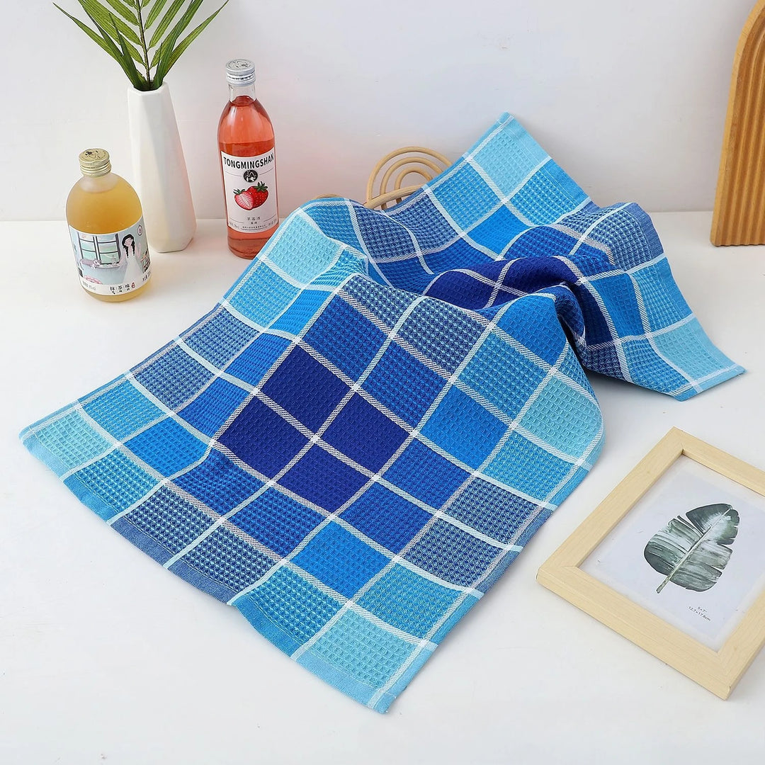 Brighton Waffle Grid Towels