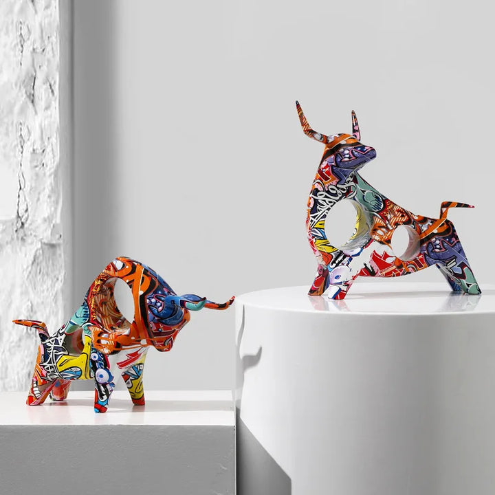 Toroh Bull Figurines