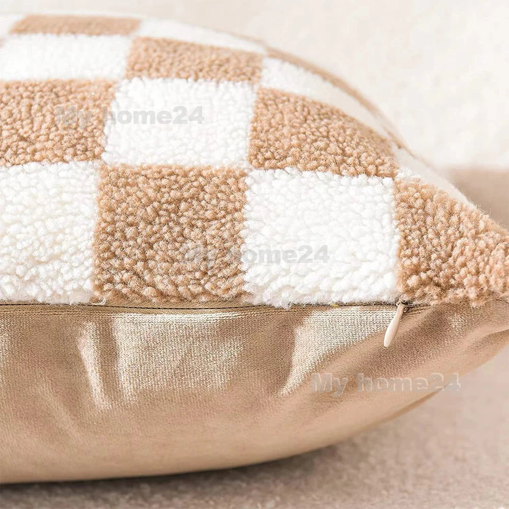 Vanguard Checkered Pillow Cover