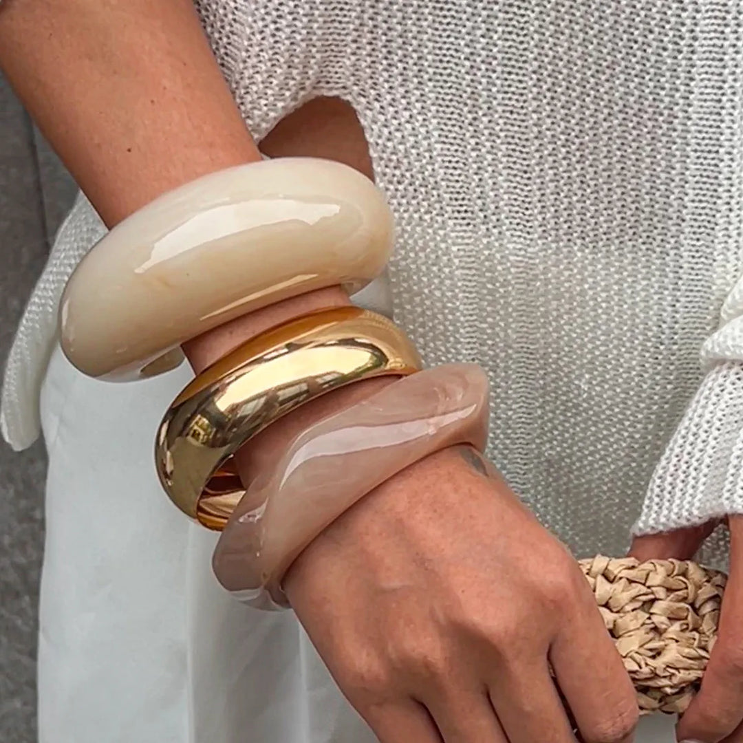 Nooré Sculpted Curve Bangles