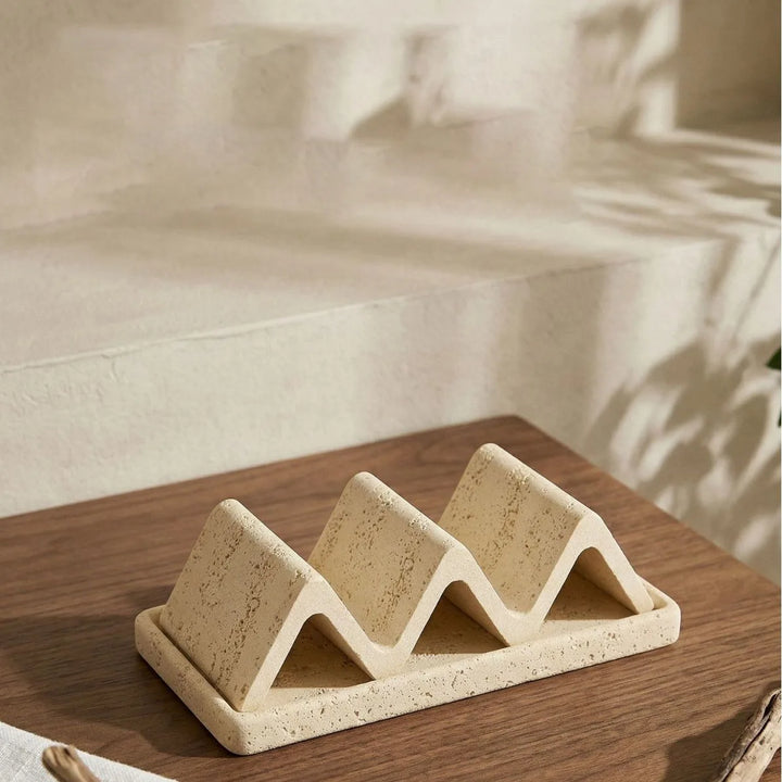 Sandstone Wave Soap Holder