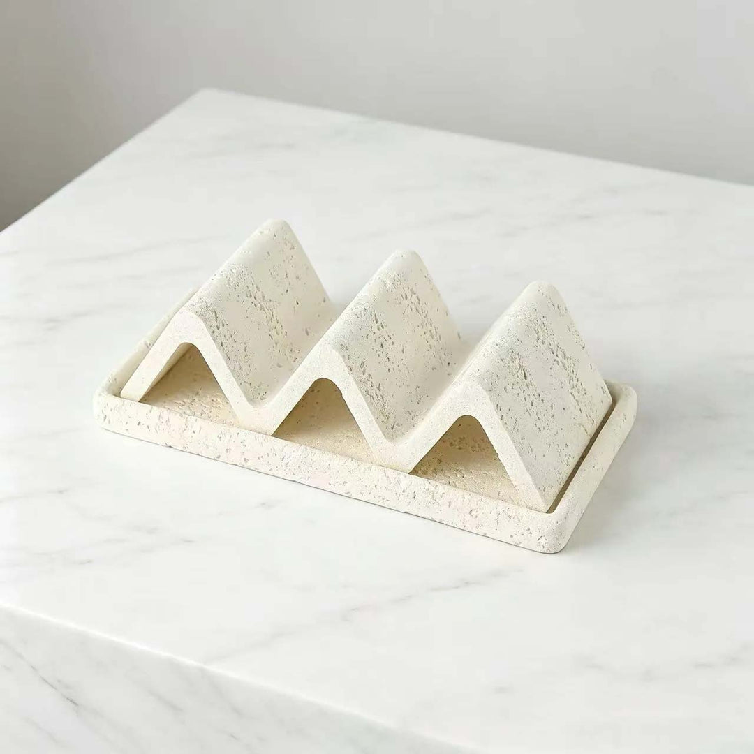 Sandstone Wave Soap Holder