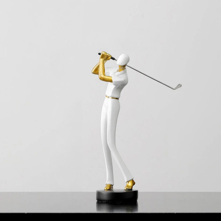 The Golden Stroke Figurines